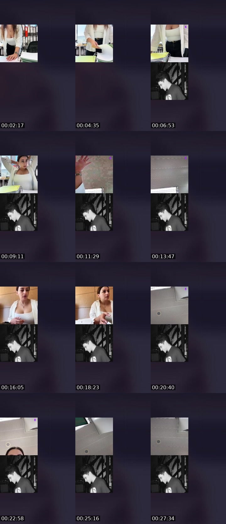 Contact-sheet preview of Ž⃤Ť⃤ •Isadora♡ PT's Liveme recording