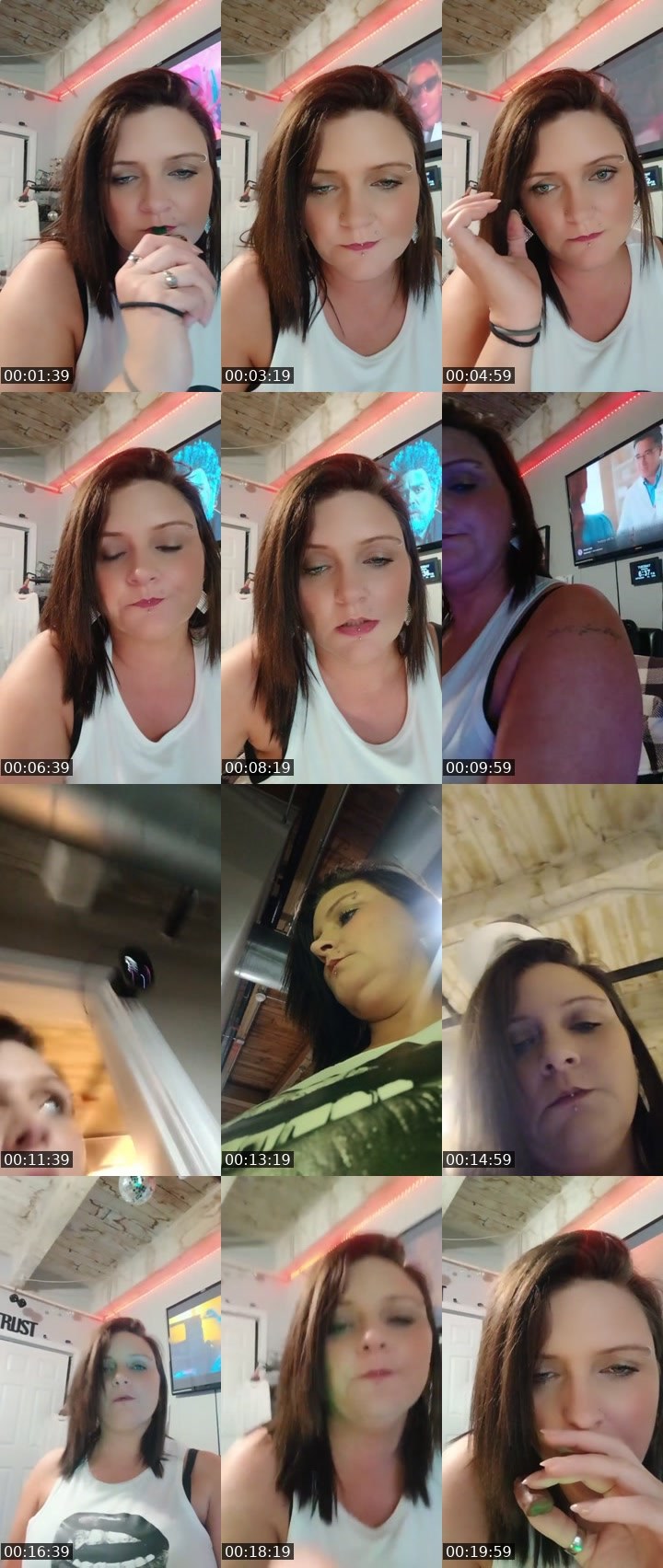Contact-sheet preview of AshleyLeigh11's Liveme recording
