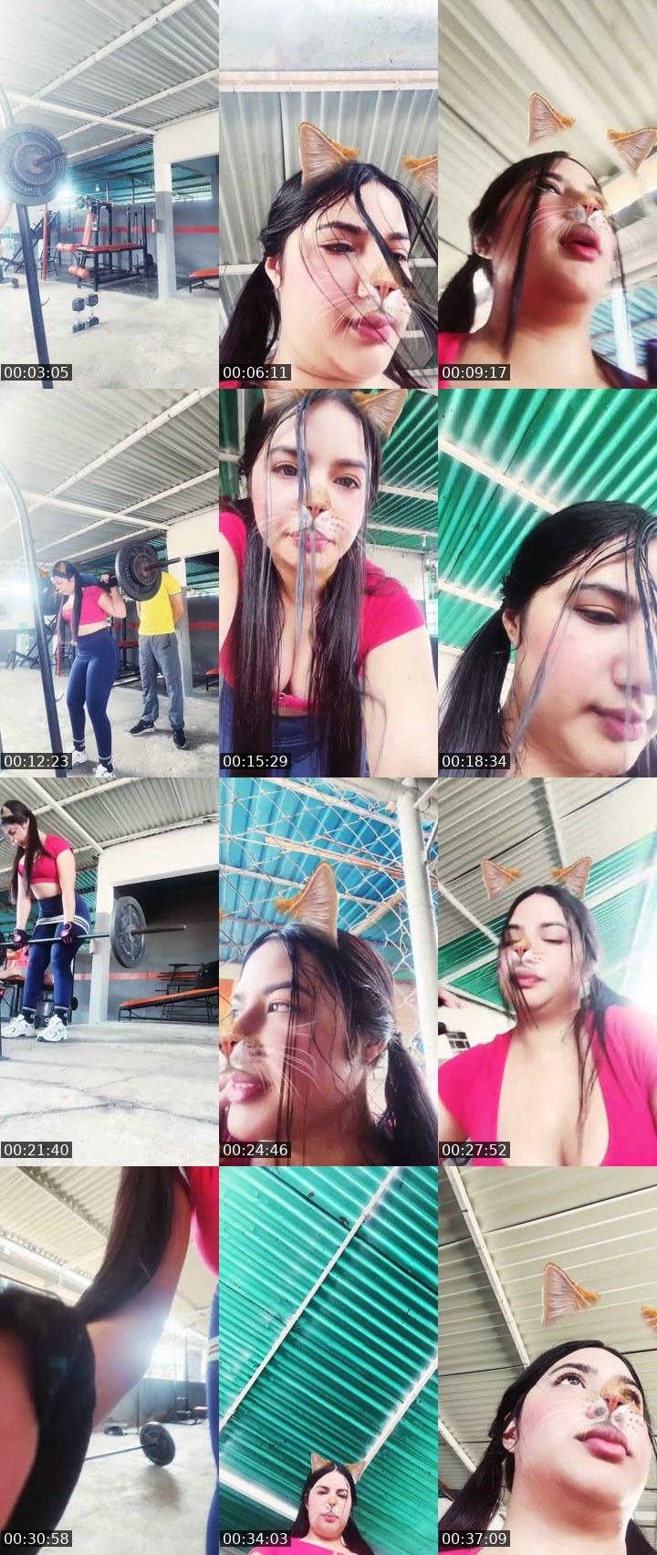 Contact-sheet preview of 👑⃤ Danielita🐰's Liveme recording