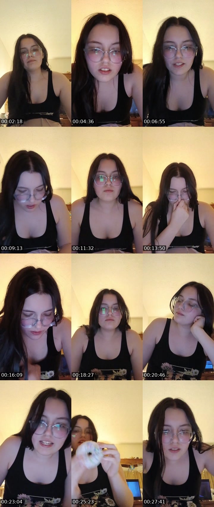 Contact-sheet preview of kera_marie19's Liveme recording