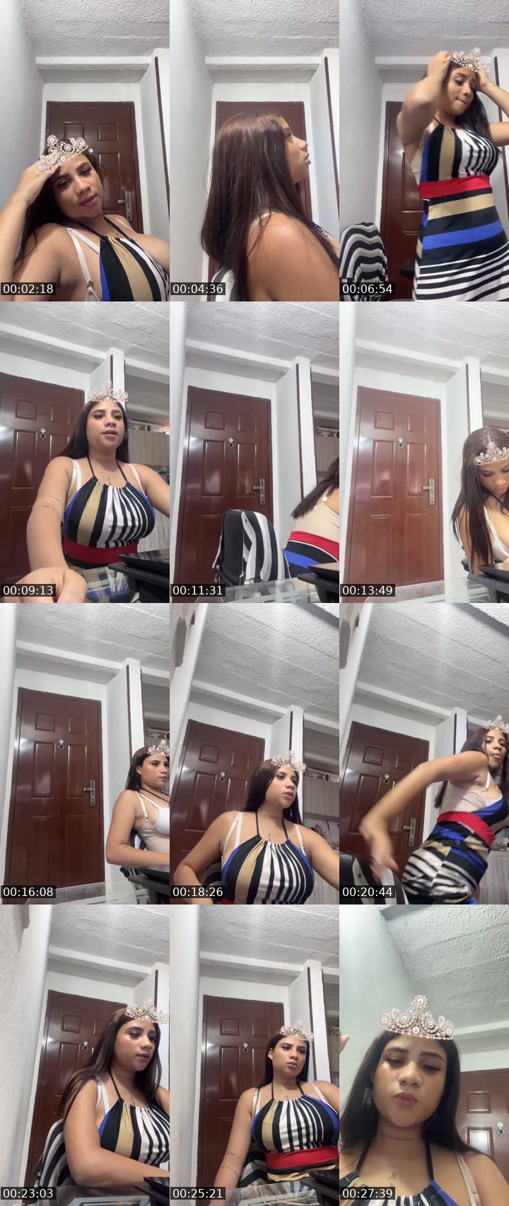 Contact-sheet preview of 🌐lizeth🎀 🌐's Liveme recording