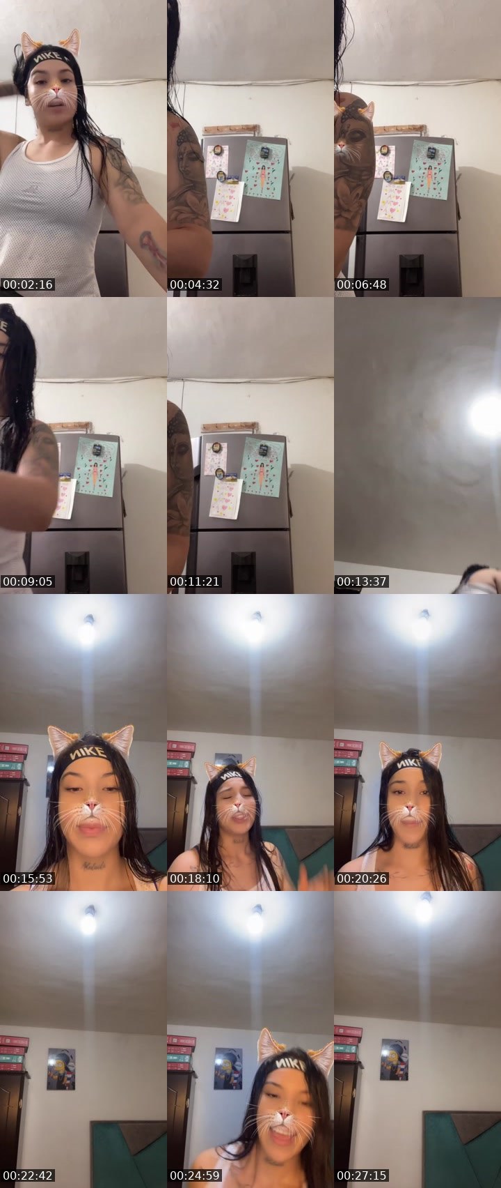 Contact-sheet preview of 🫦•ɳαƚαα•👑🧸🥥's Liveme recording