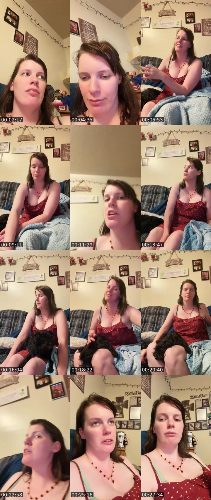 Contact-sheet preview of Unique_NBeautiful2's Liveme recording