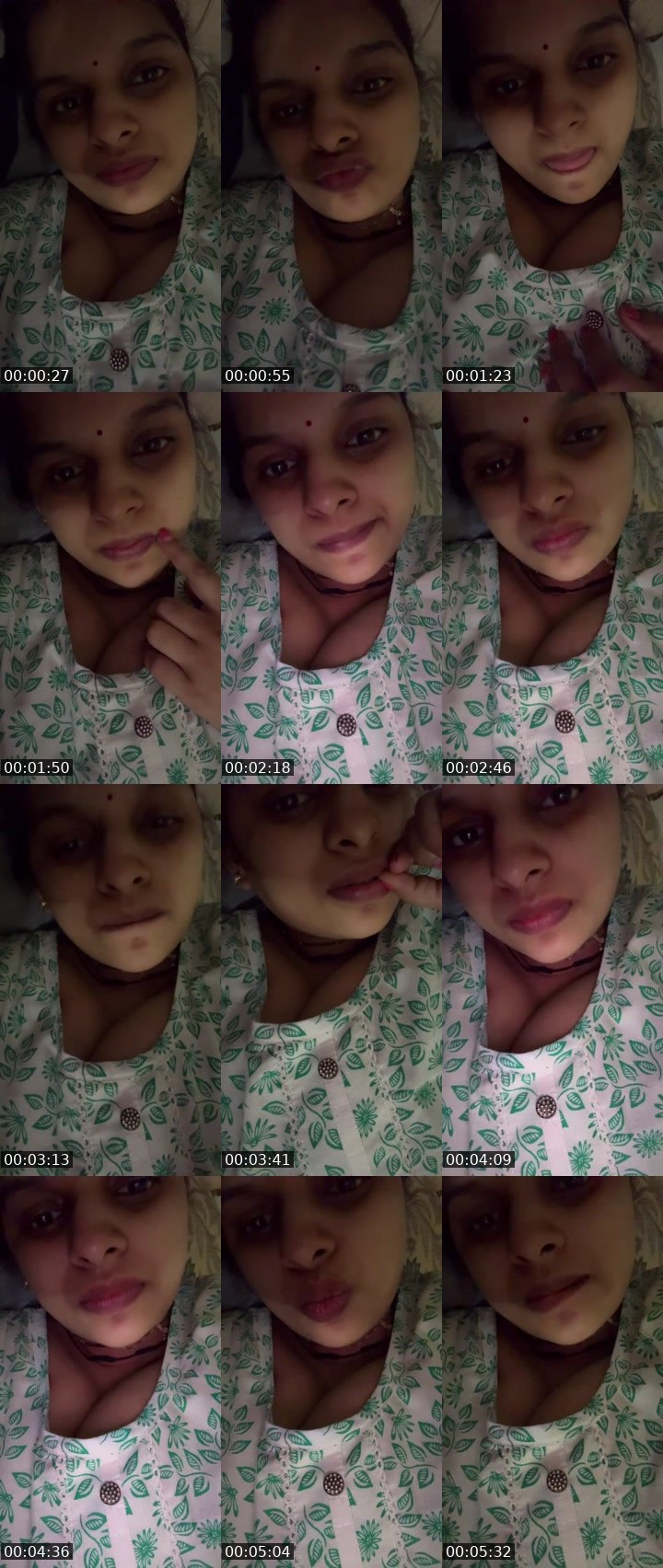 Contact-sheet preview of Manvi✨🫦's Liveme recording
