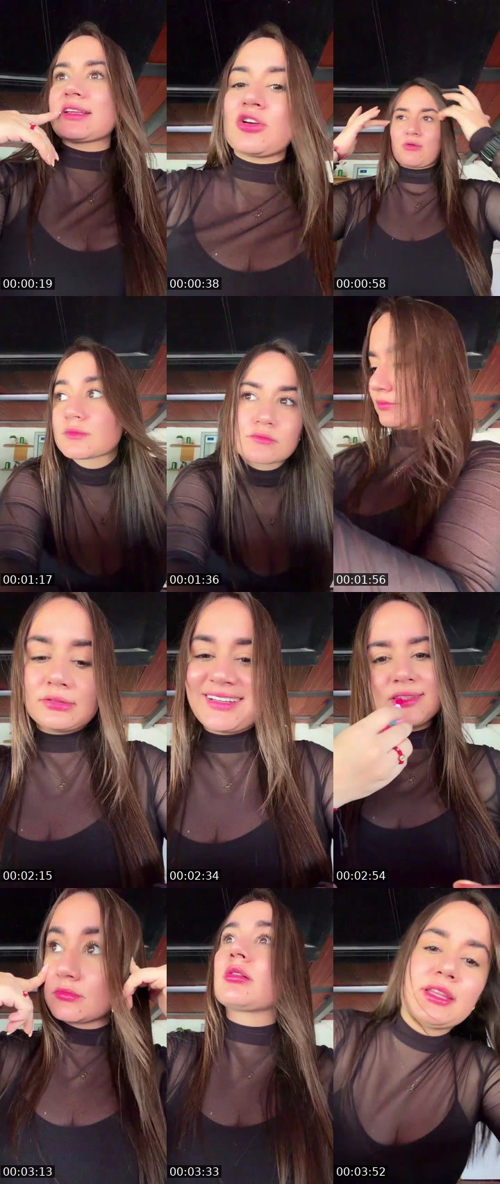 Contact-sheet preview of 💫💜viole's Liveme recording