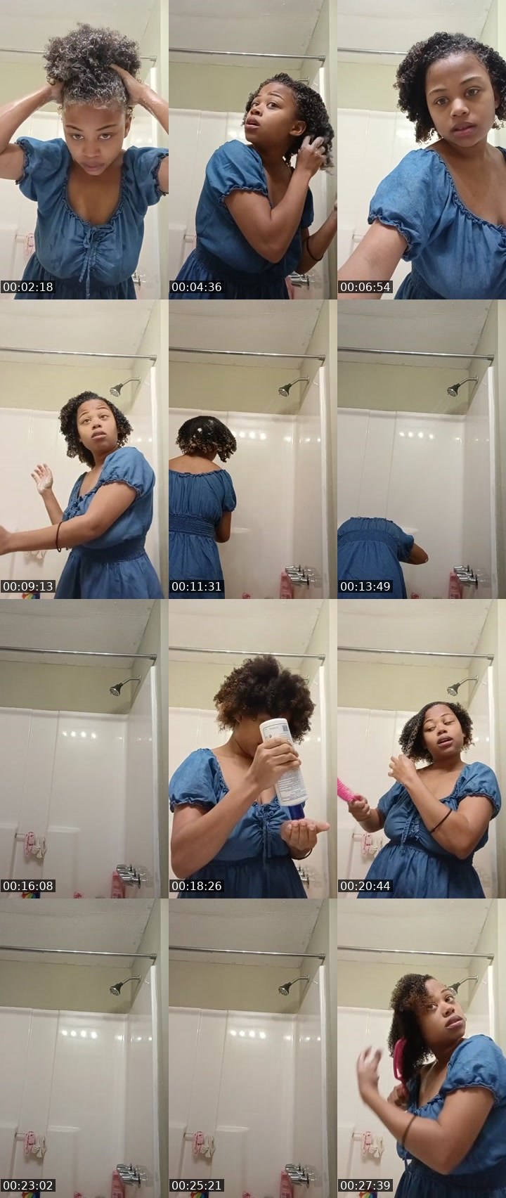 Cover for doing my hair talking shit about ex