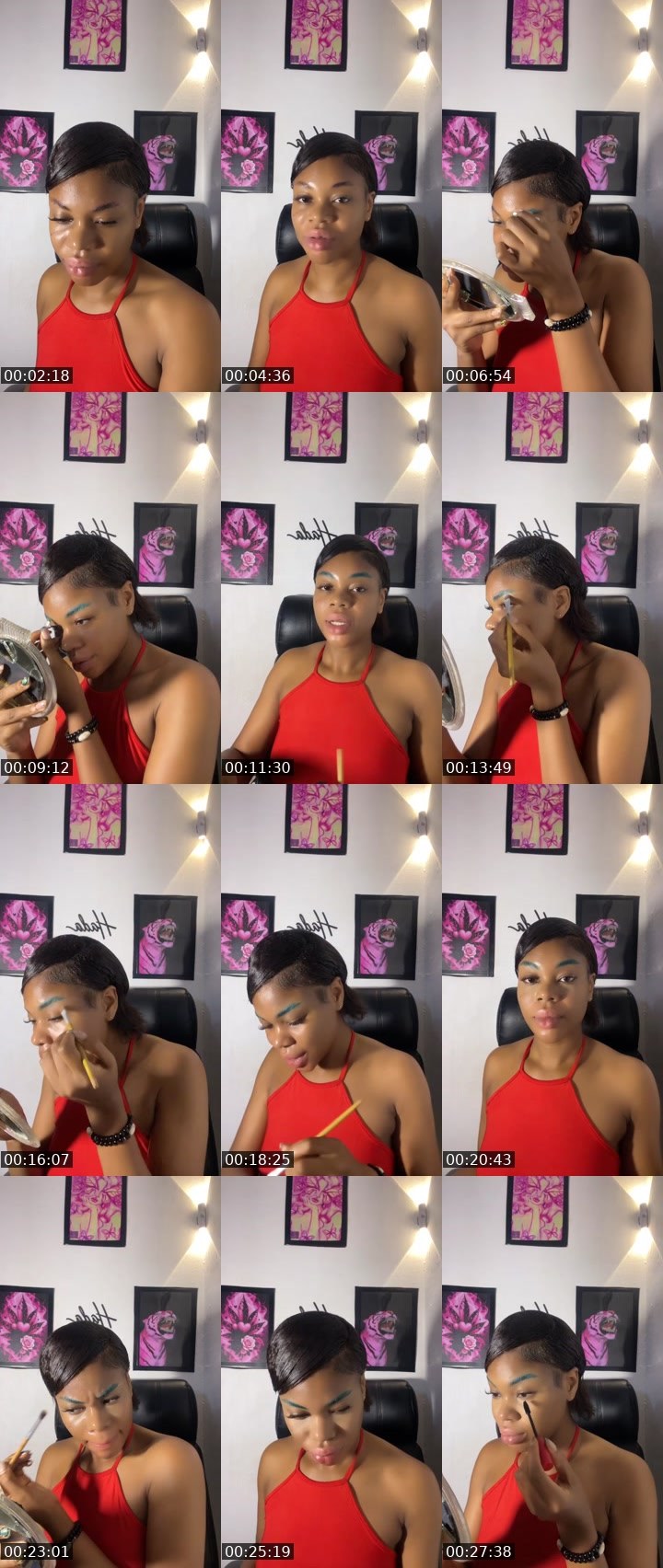 Contact-sheet preview of 🧚🏾MI HADA🧚🏽‍♂️'s Liveme recording