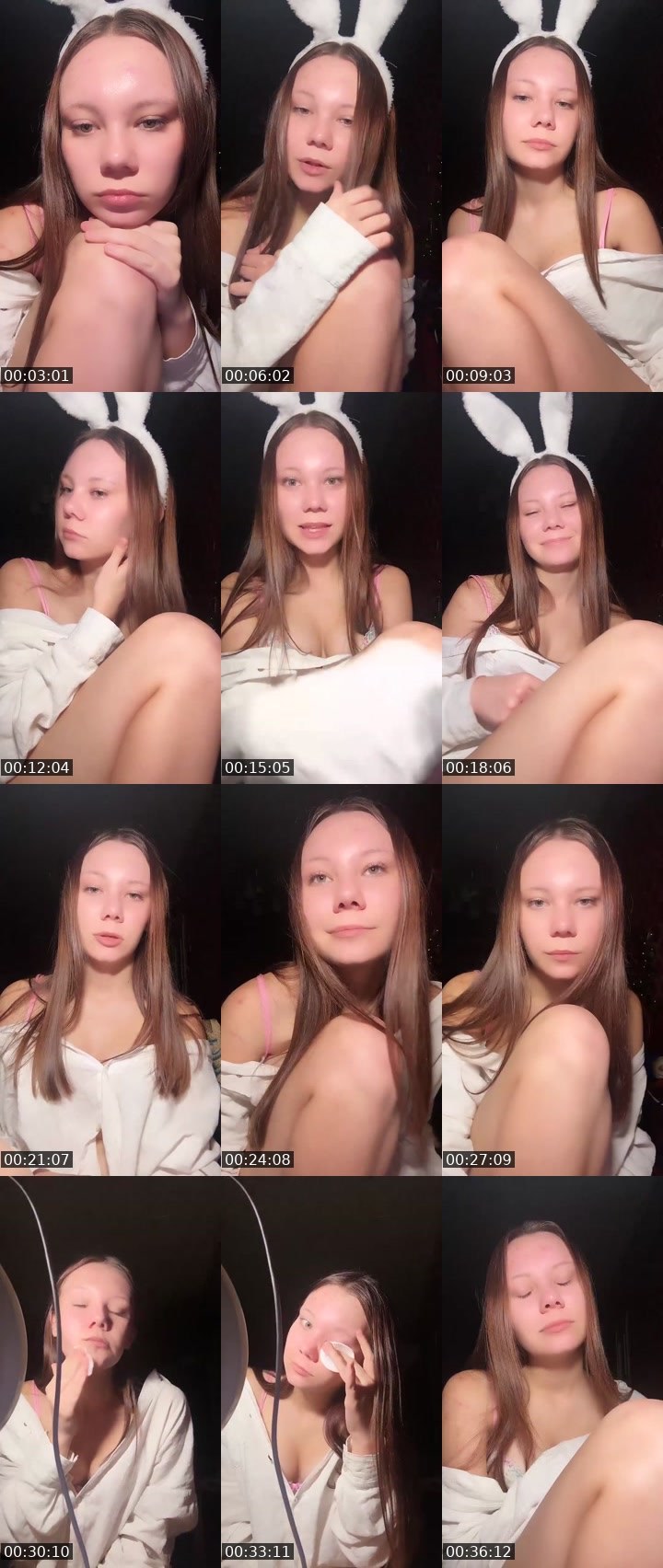 Contact-sheet preview of 🪐 𝐍𝐢𝐤𝐮𝐬𝐲𝐚 🐾's Liveme recording