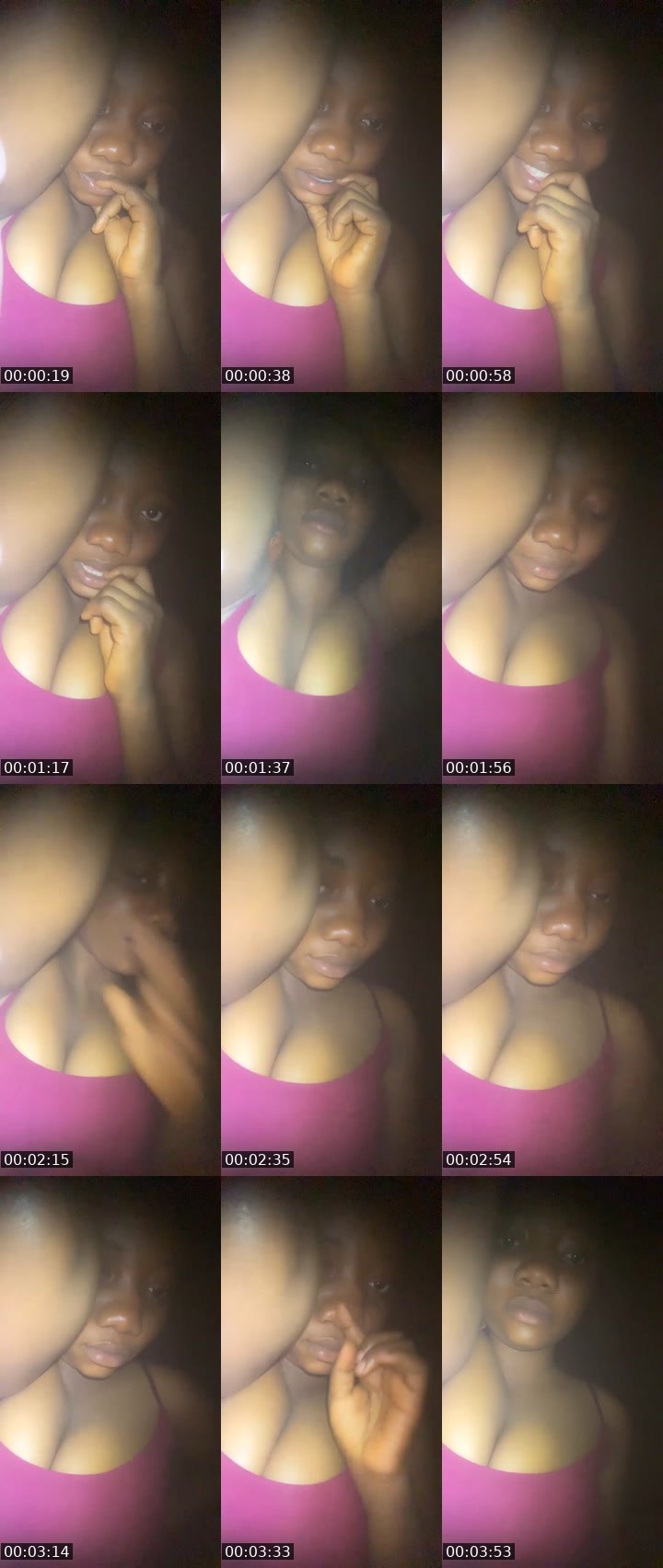 Contact-sheet preview of Cutie-baby's Liveme recording