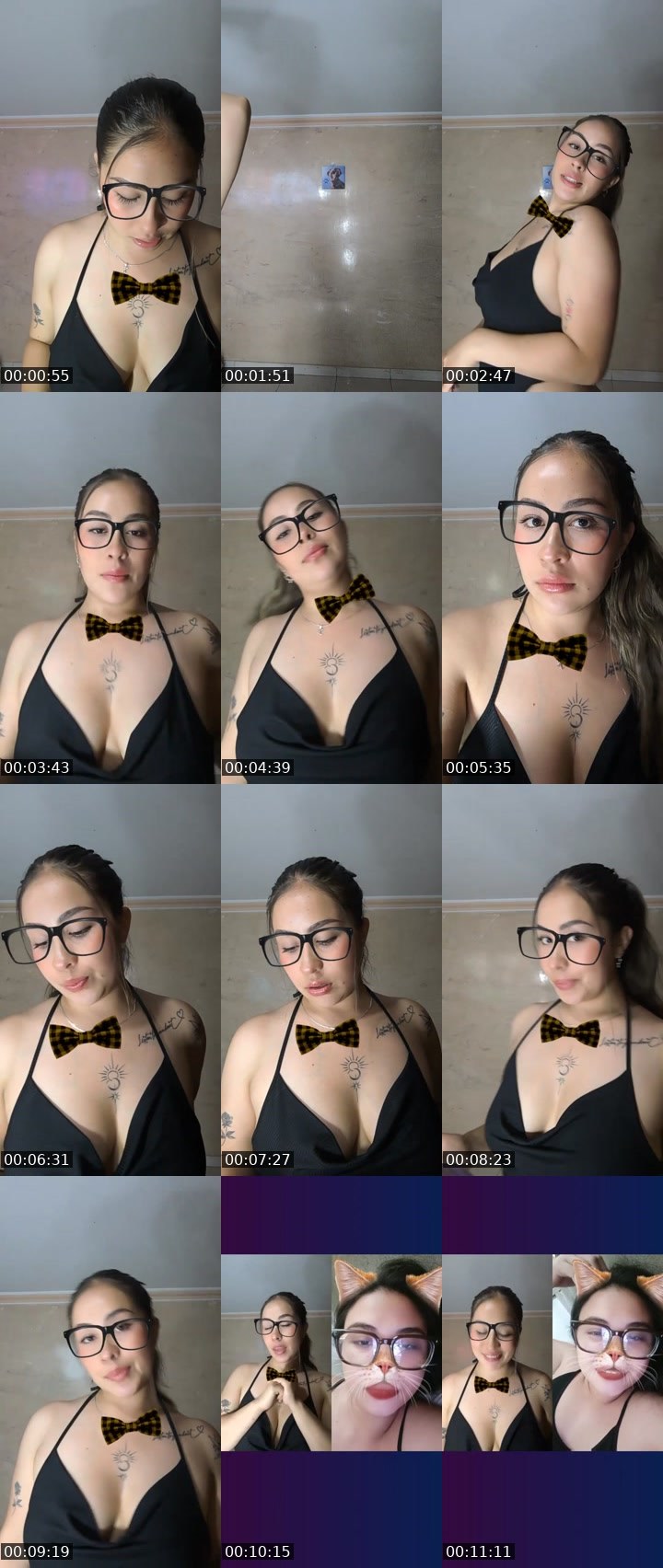 Contact-sheet preview of vale_Black👑's Liveme recording