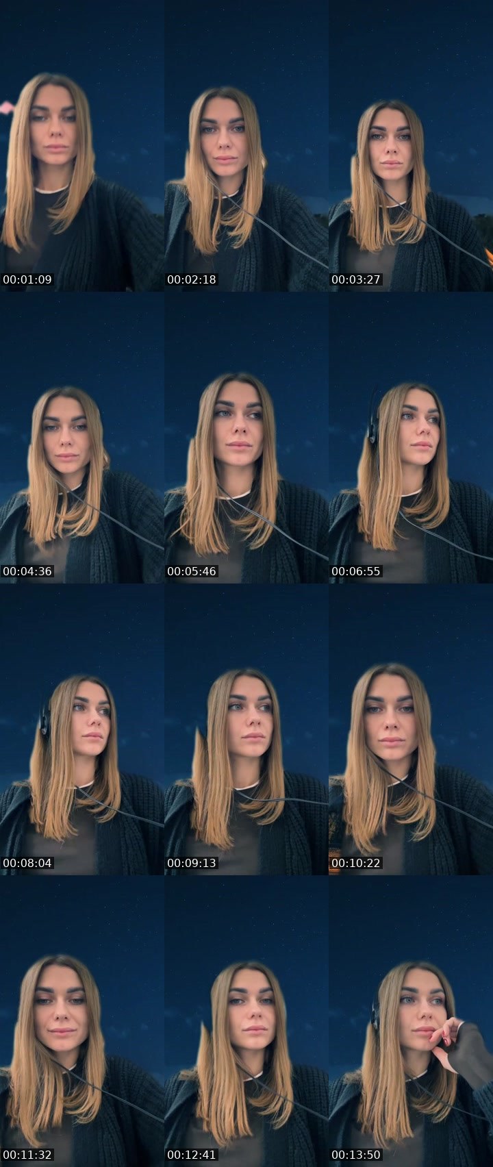 Contact-sheet preview of Yuliii's Liveme recording