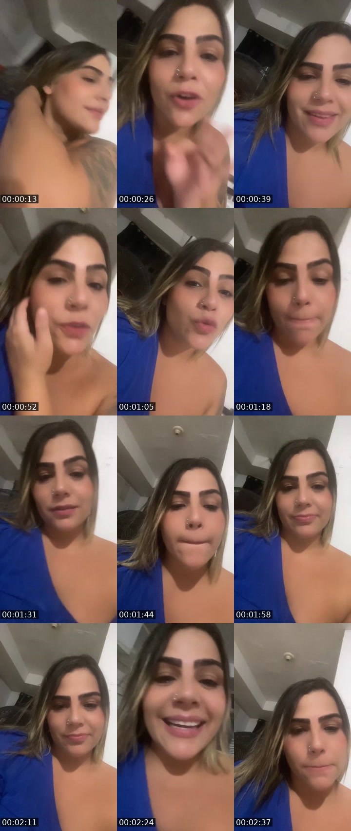 Contact-sheet preview of ✨💋Wendy💋✨'s Liveme recording