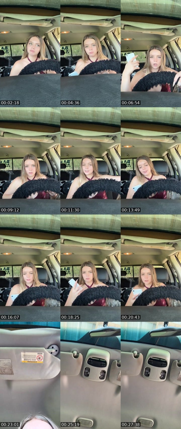 Contact-sheet preview of 🔥QueenDuckMf🔥's Liveme recording