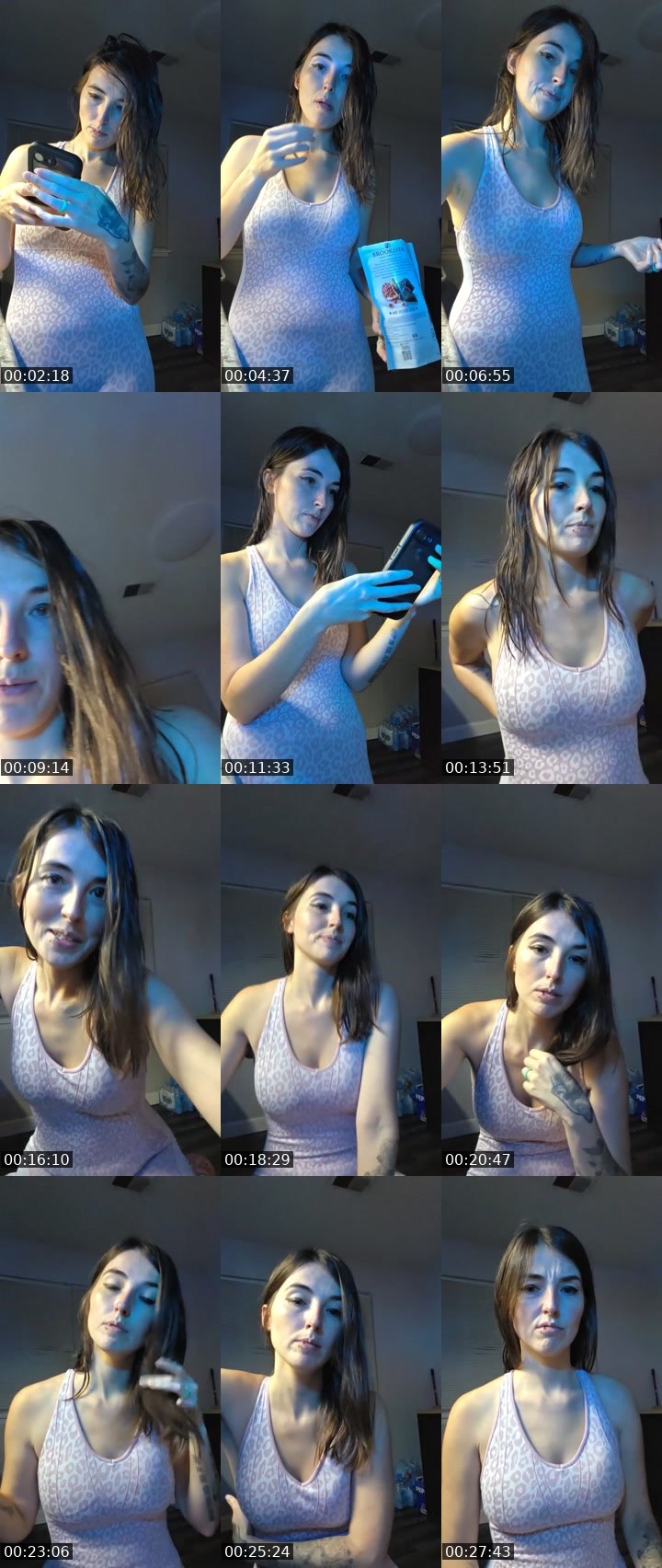 Contact-sheet preview of ᵕ̈babylove❤️'s Liveme recording