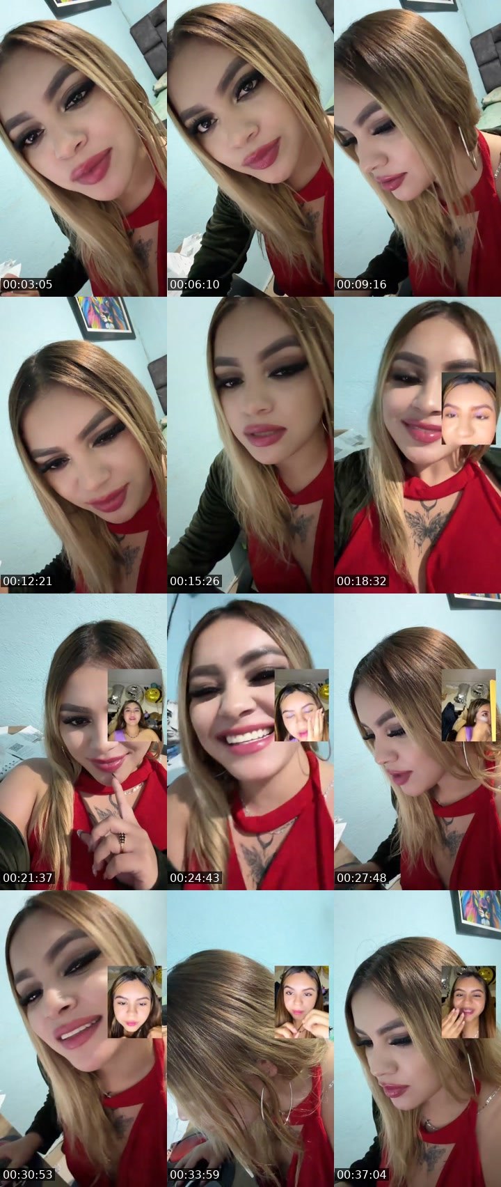 Contact-sheet preview of Camilaa☁️'s Liveme recording