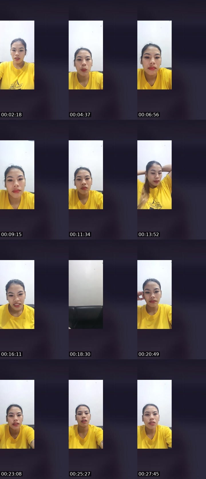 Contact-sheet preview of 👸Darcy🫧's Liveme recording