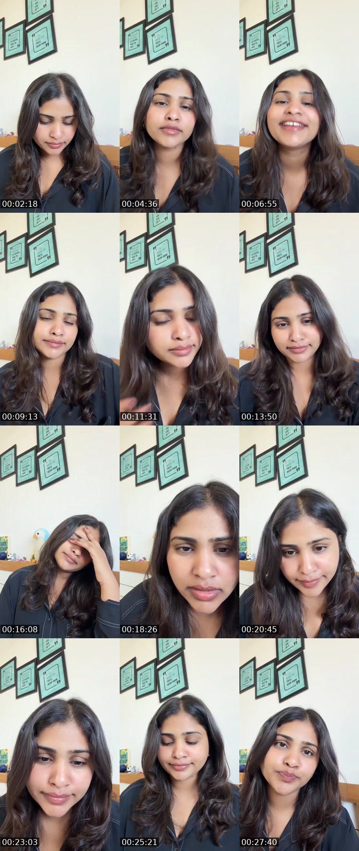 Contact-sheet preview of Nish1's Liveme recording