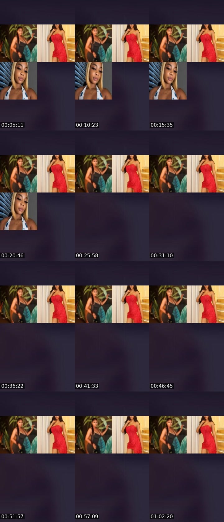 Contact-sheet preview of 🪽CAPRICORN🌟's Liveme recording