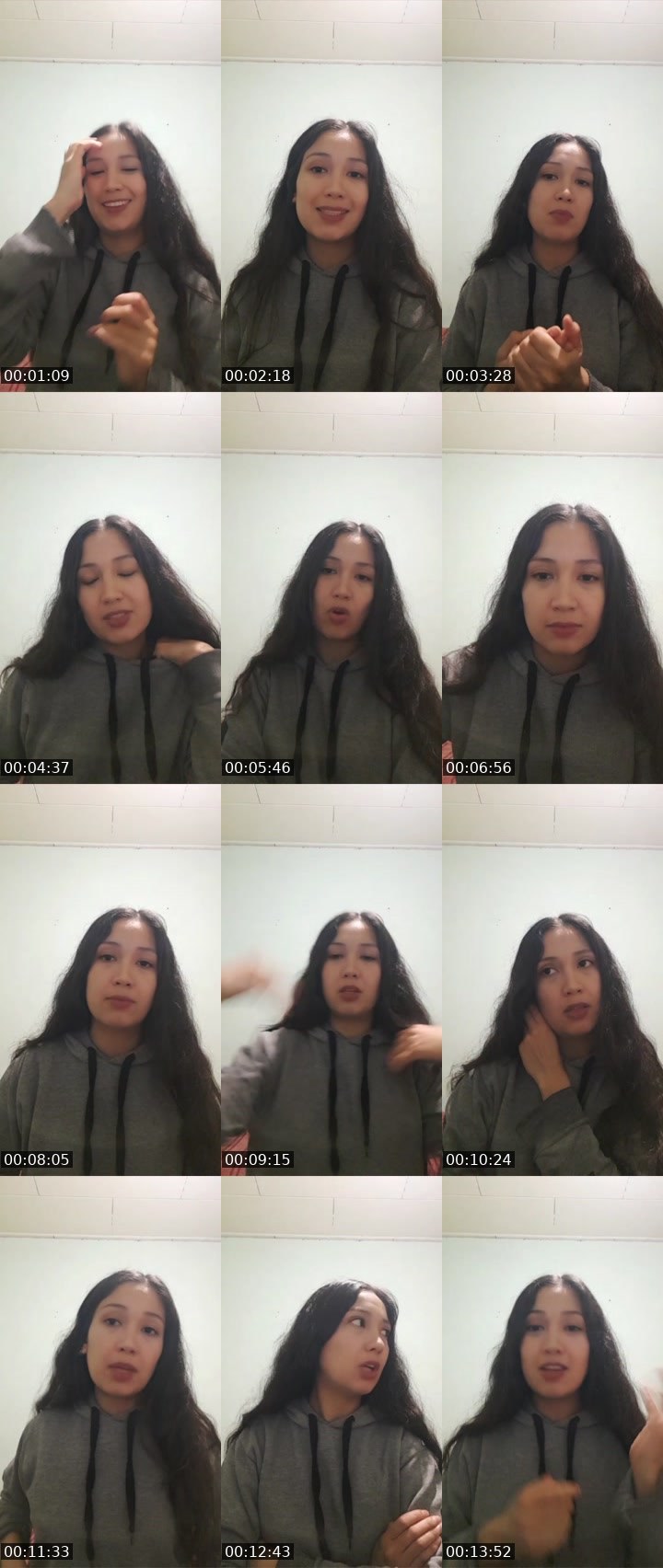 Contact-sheet preview of Nicole 🧿's Liveme recording