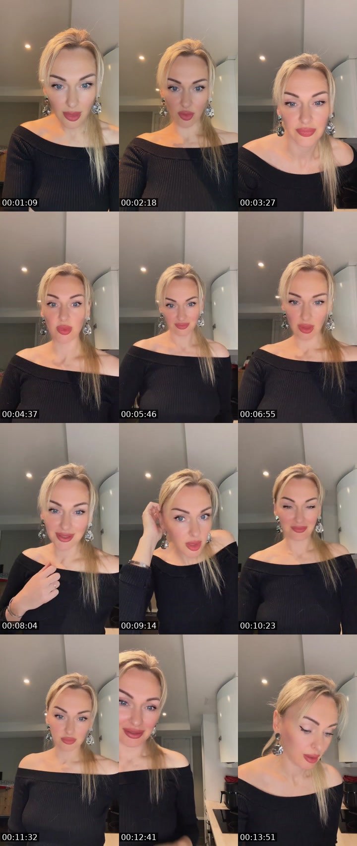 Contact-sheet preview of Kseniya💙💛's Liveme recording