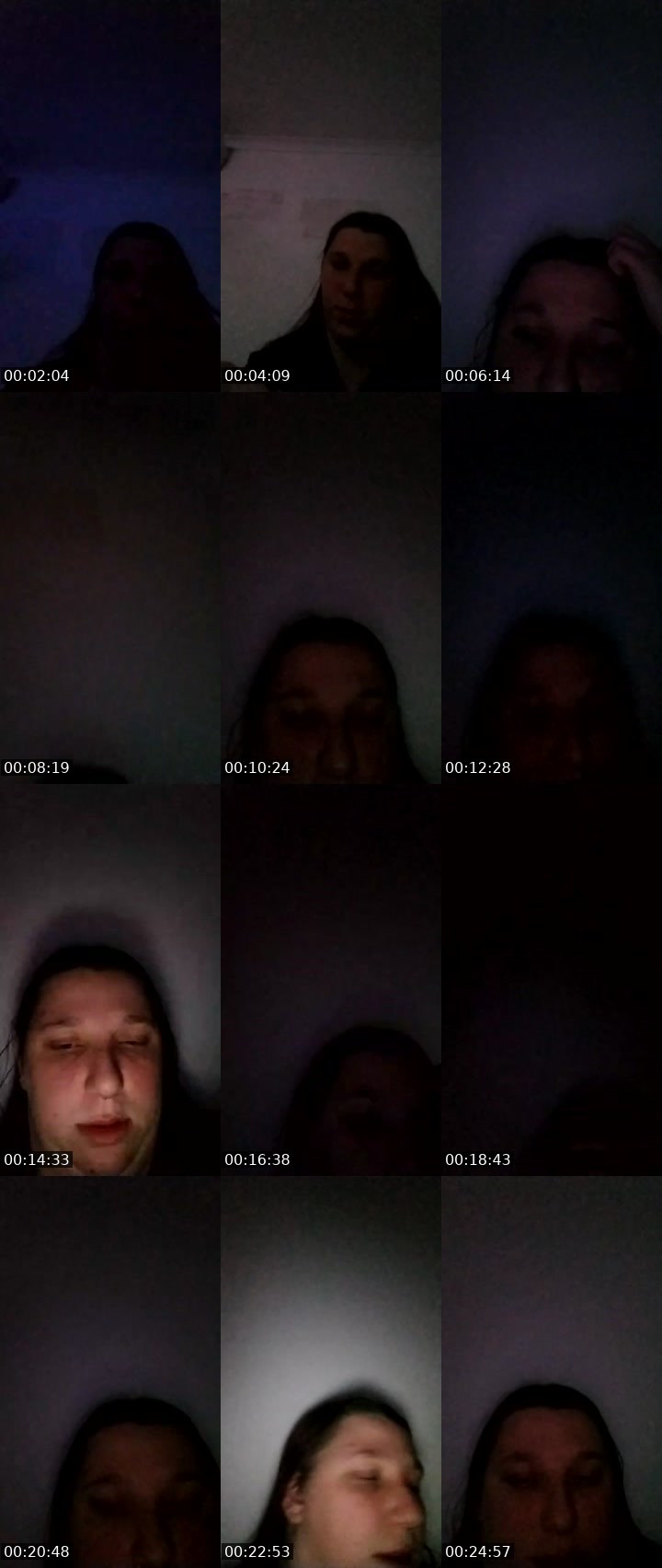 Contact-sheet preview of Kandy Baby's Liveme recording