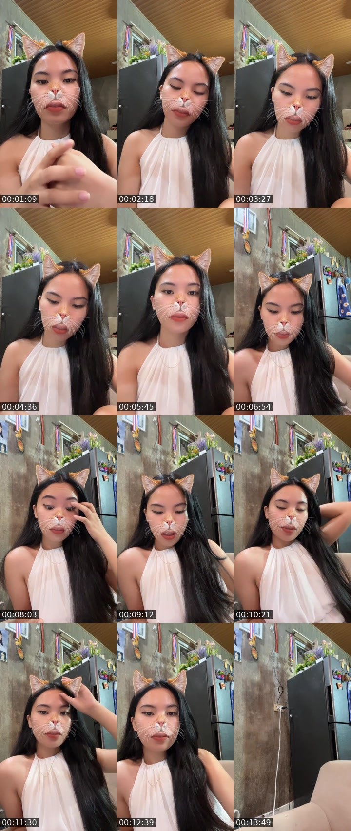 Contact-sheet preview of ᴵᴬ💎Michiikooo🫐's Liveme recording