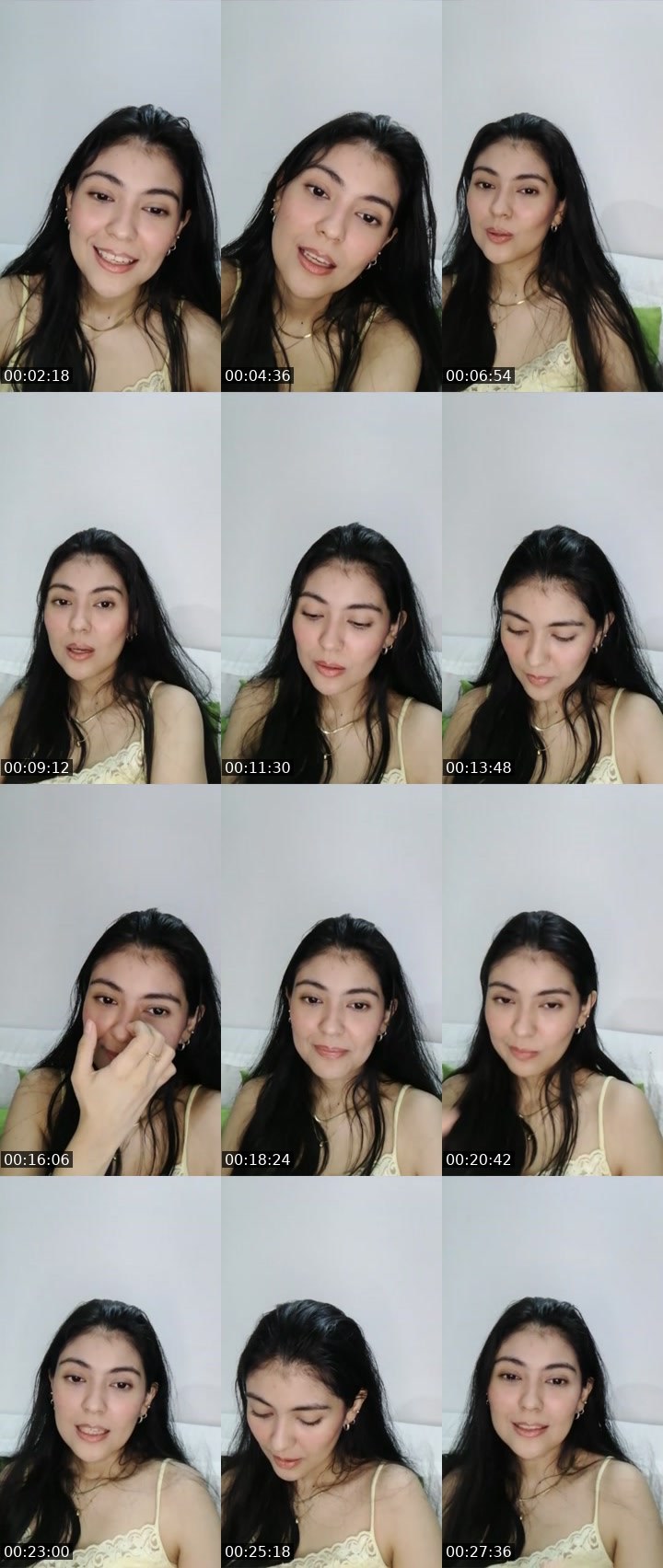 Contact-sheet preview of 🌸Mari🪽💯's Liveme recording