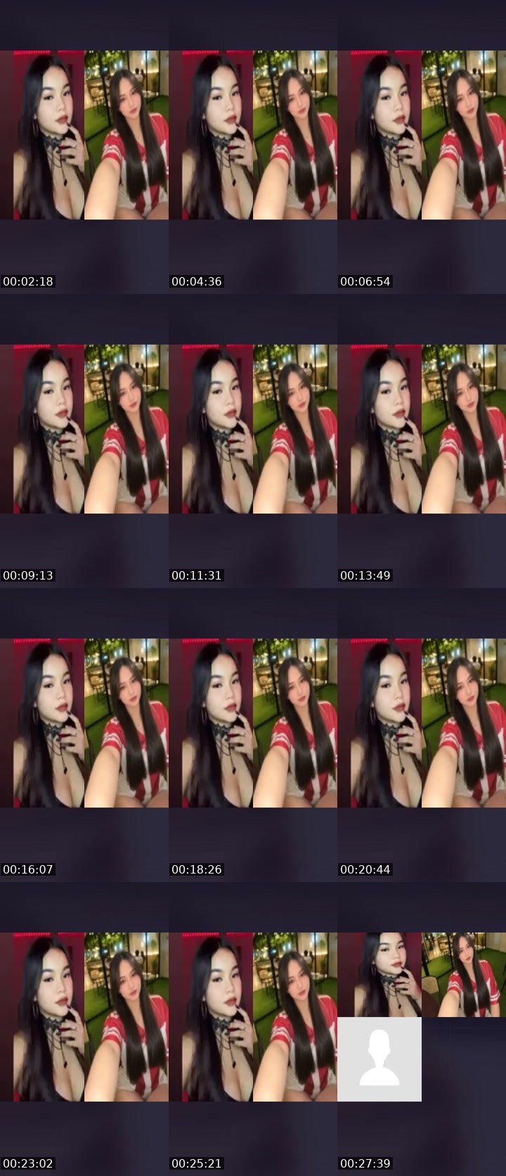 Contact-sheet preview of 👸🏻🍀𝓢𝓮𝓽𝓽𝔂♉️🍂's Liveme recording