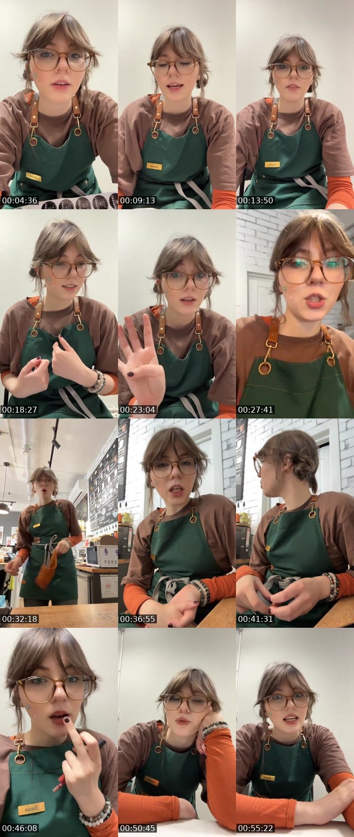 Contact-sheet preview of 👑daria!🦷's Liveme recording