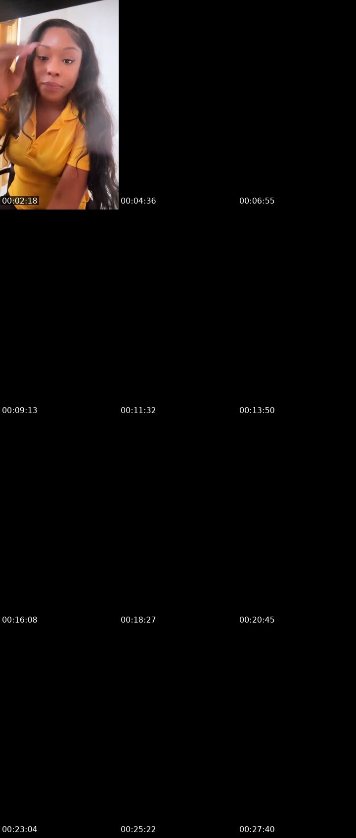 Contact-sheet preview of SamiSavage's Liveme recording