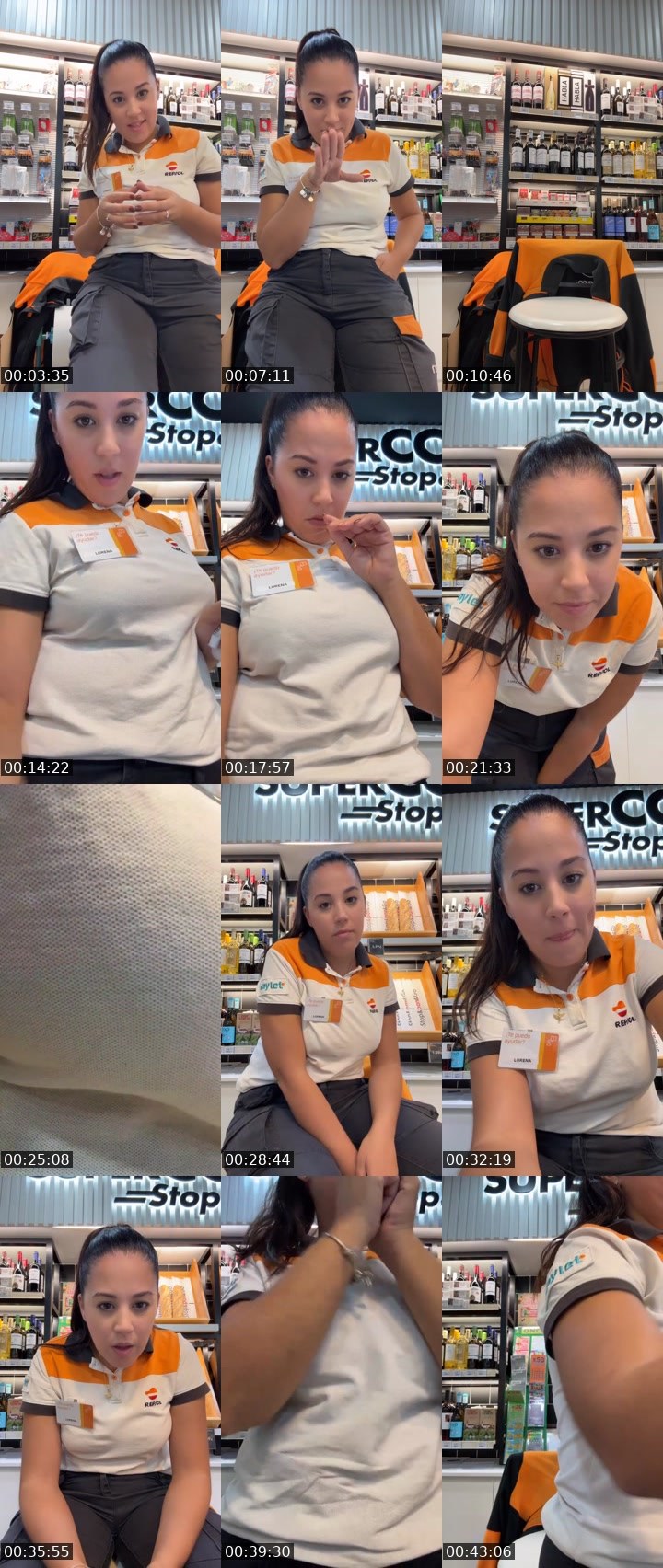 Contact-sheet preview of Lorenaglbrt1 🌹🐝's Liveme recording