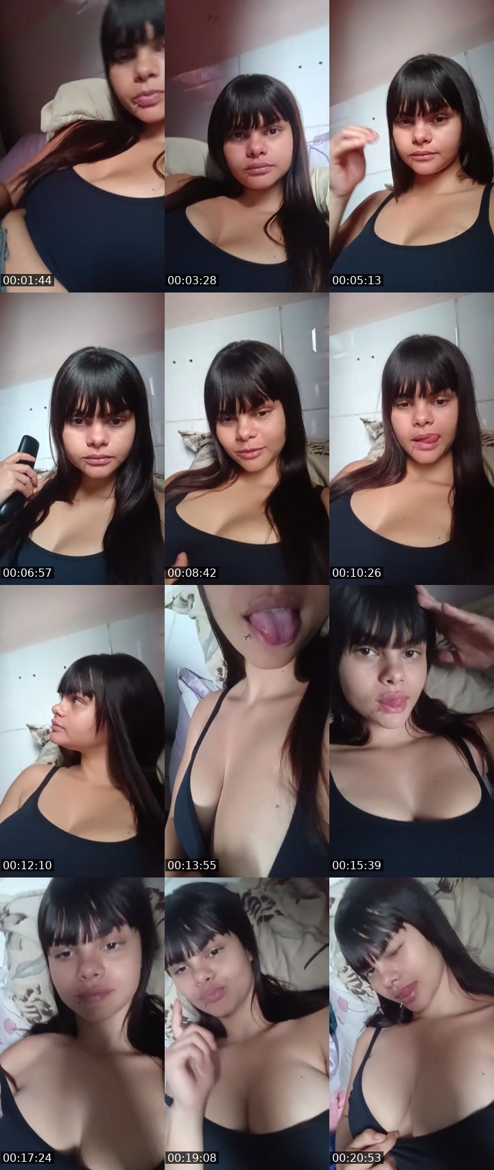 Contact-sheet preview of criiistSilv22's Liveme recording