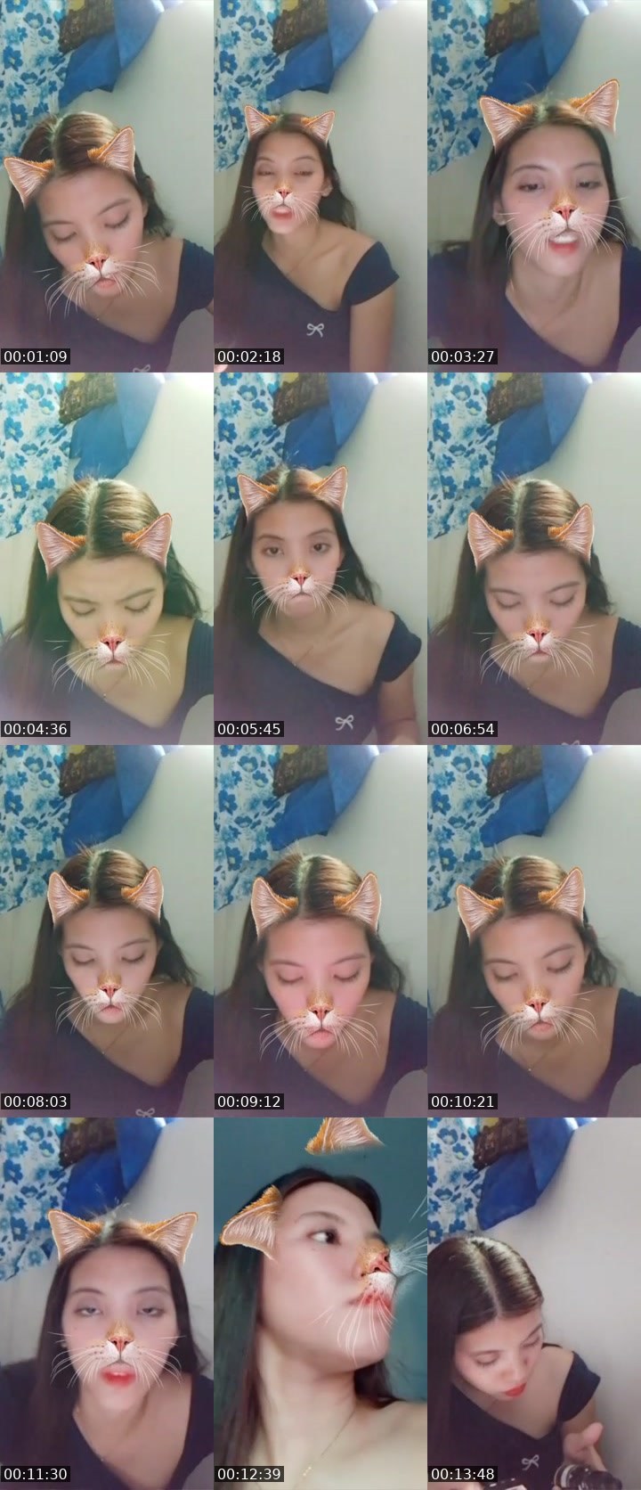 Contact-sheet preview of ☝️❤️SaySay's Liveme recording