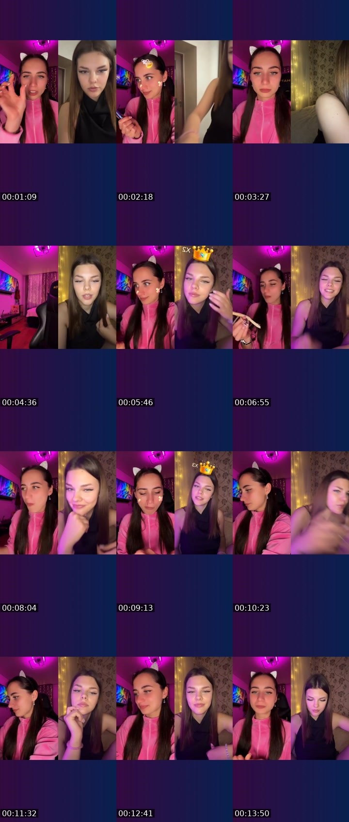 Contact-sheet preview of 𝑬𝓂𝓂𝒾𝒯𝓇𝒶𝒾𝓁🐾's Liveme recording