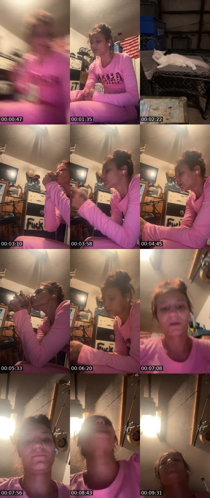 Contact-sheet preview of MamaReid's Liveme recording