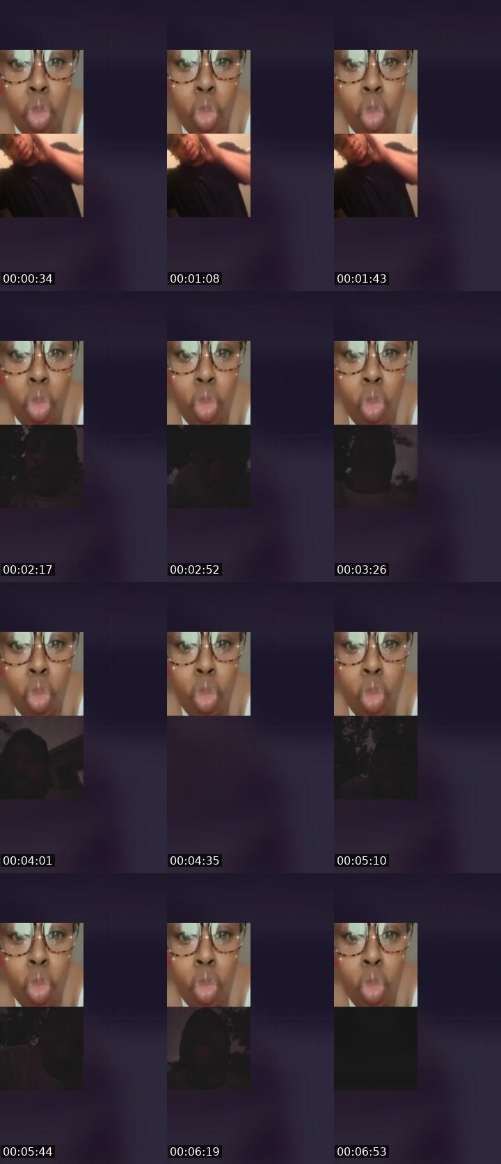 Contact-sheet preview of 1800-FyK-My-BBYDADDY's Liveme recording