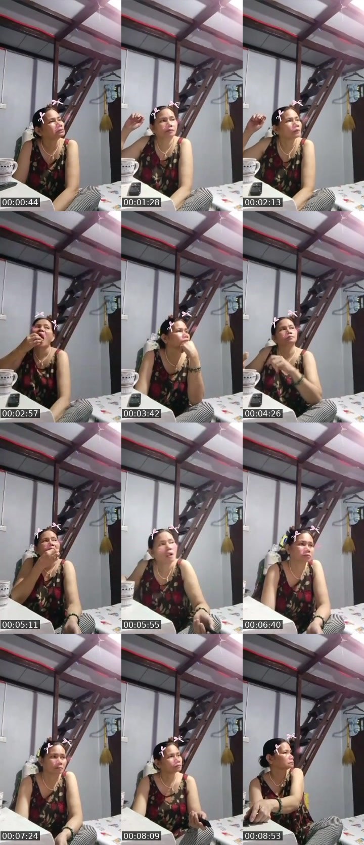 Contact-sheet preview of 🧸ⒺⓁⓉVivianNP's Liveme recording
