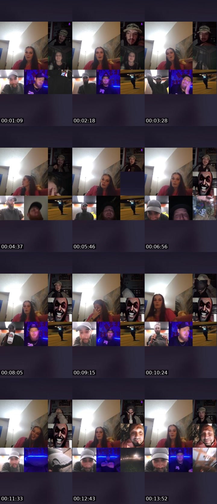 Contact-sheet preview of 🚩§gtLəªhDºugh's Liveme recording