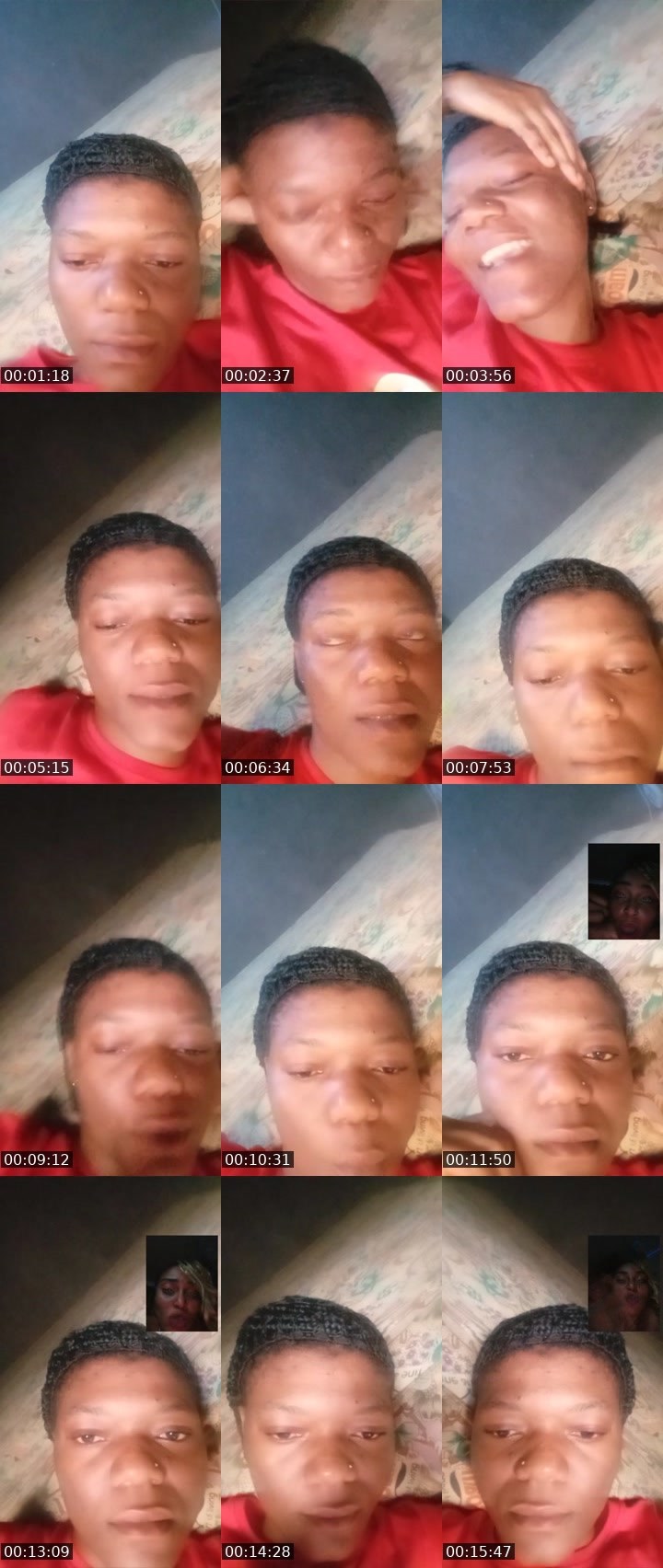 Contact-sheet preview of preshcee's Liveme recording
