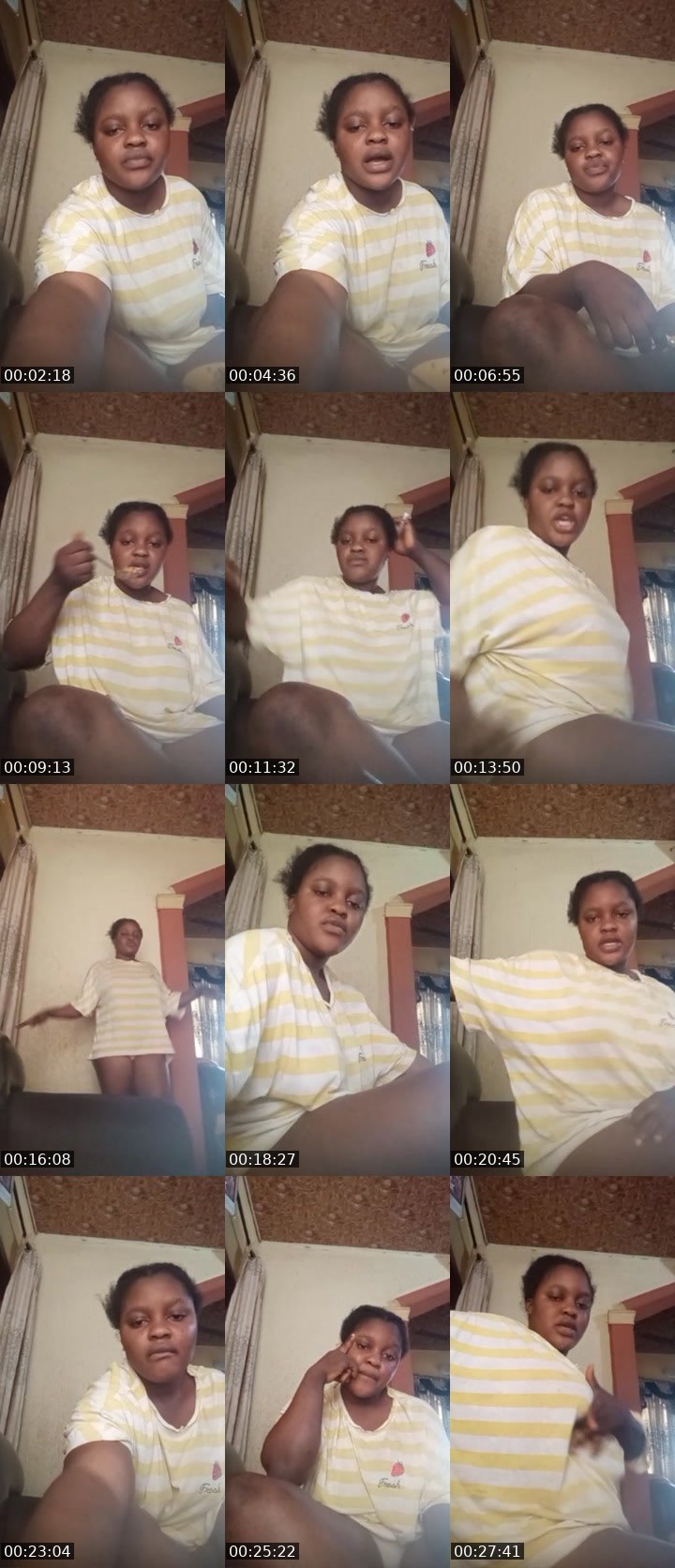 Contact-sheet preview of hipstar's Liveme recording