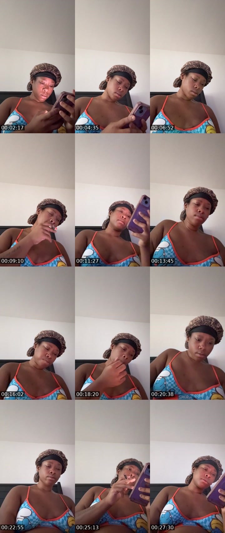Contact-sheet preview of Theyluvmamas23's Liveme recording