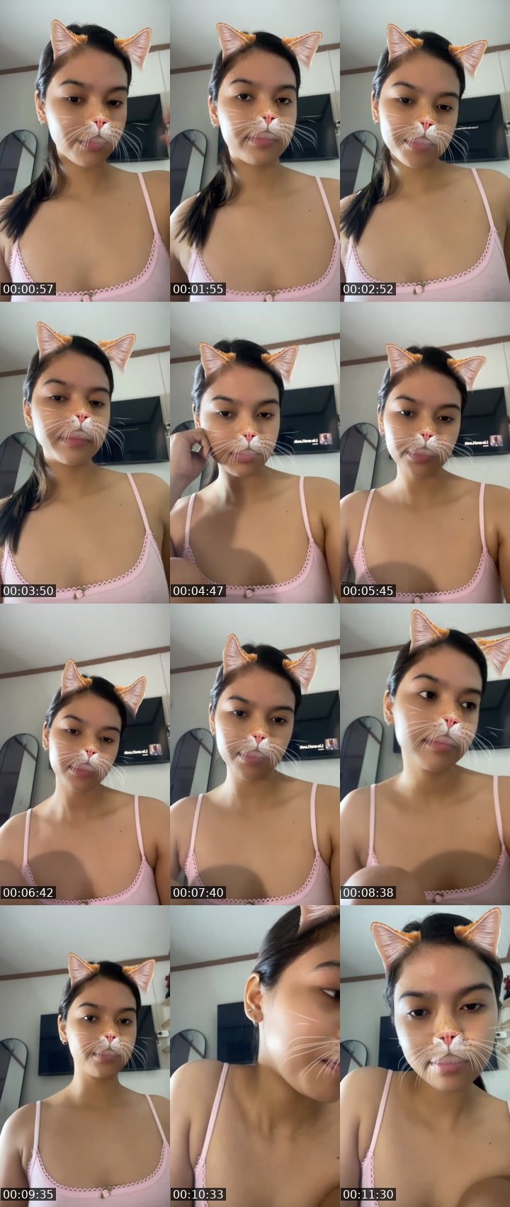 Contact-sheet preview of ᵗⁱⁿʸᵃˡˡⁱᵉ's Liveme recording