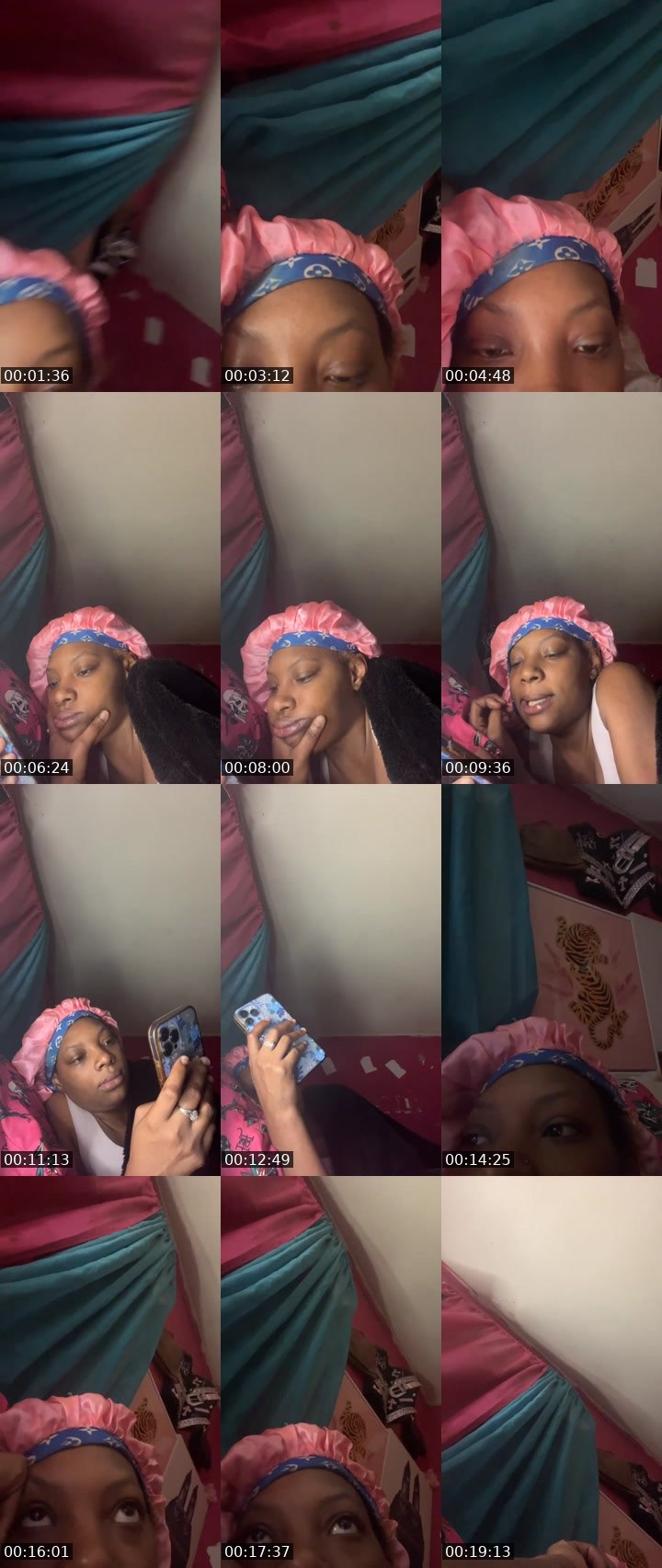 Contact-sheet preview of BrownSugar😍🤎's Liveme recording