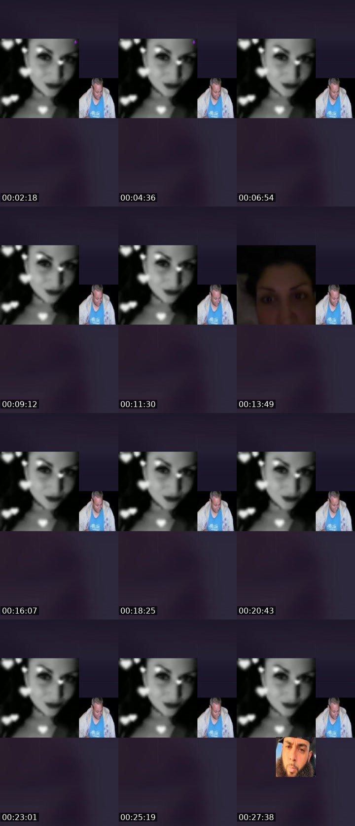 Contact-sheet preview of 💎MissJewel™🔥's Liveme recording