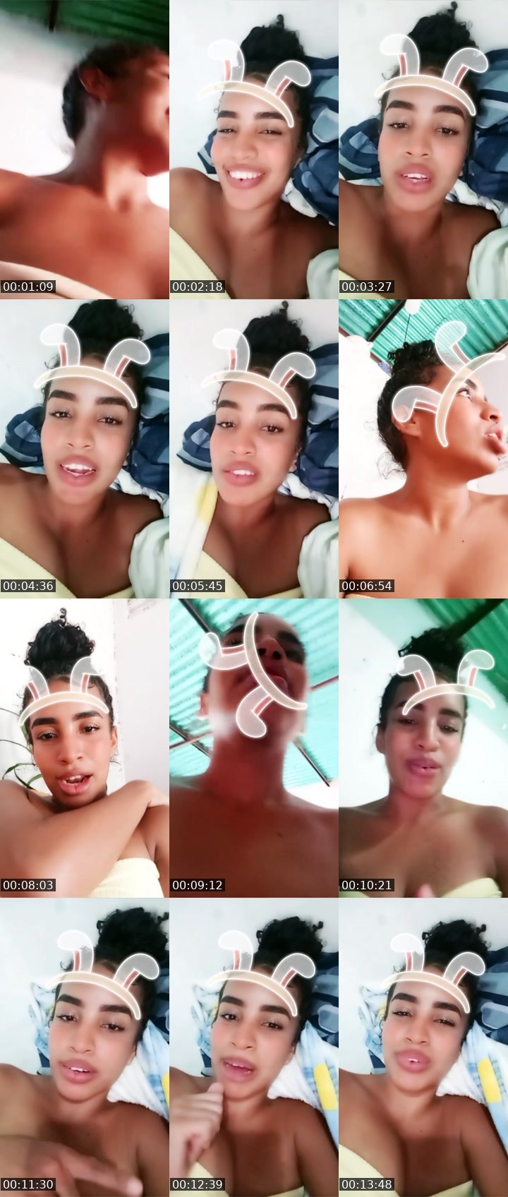 Contact-sheet preview of ☁️Angel🔥's Liveme recording