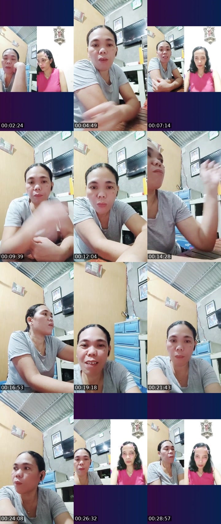 Contact-sheet preview of April-May🍓's Liveme recording