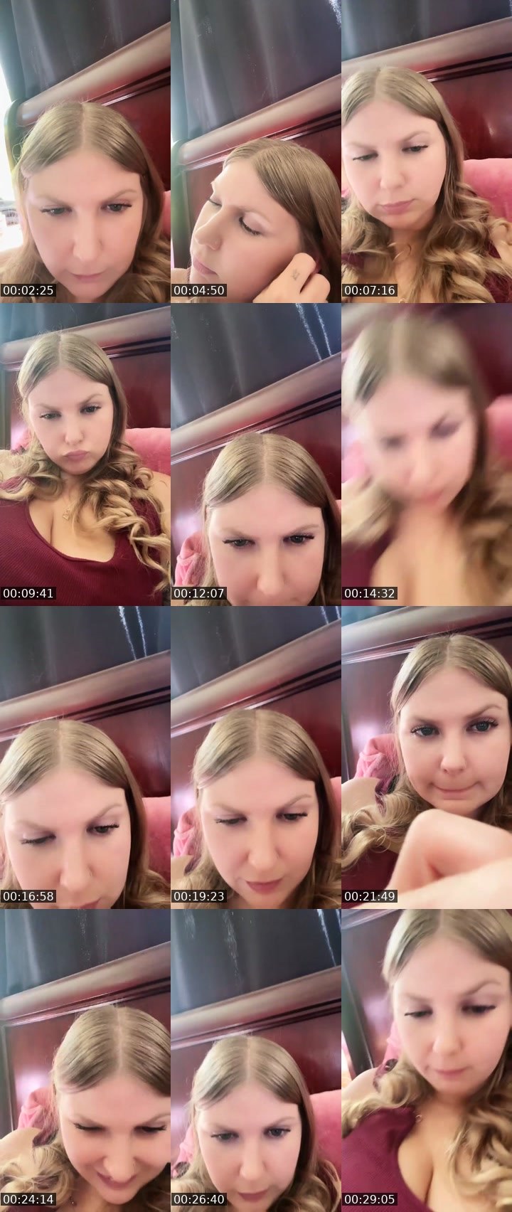 Contact-sheet preview of 🌻AlyssaRenae💛's Liveme recording