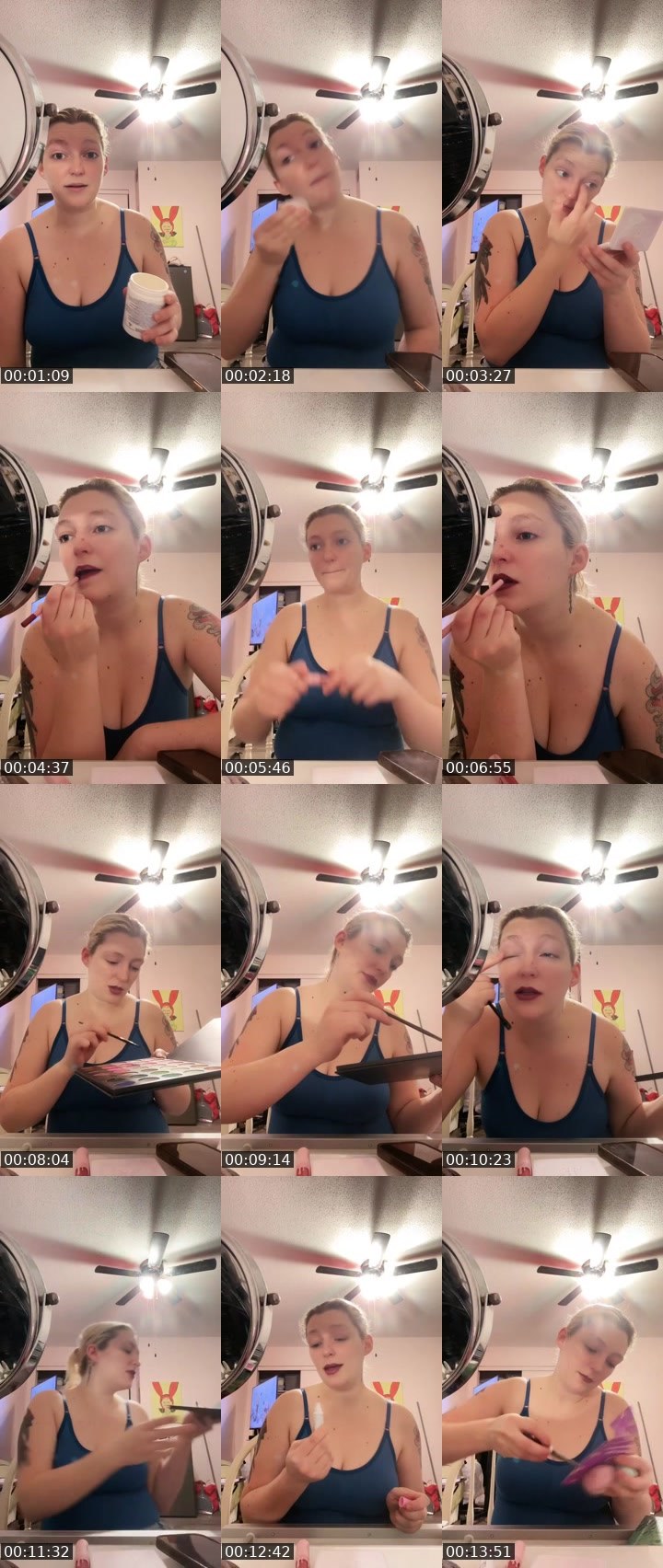 Contact-sheet preview of miralux's Liveme recording