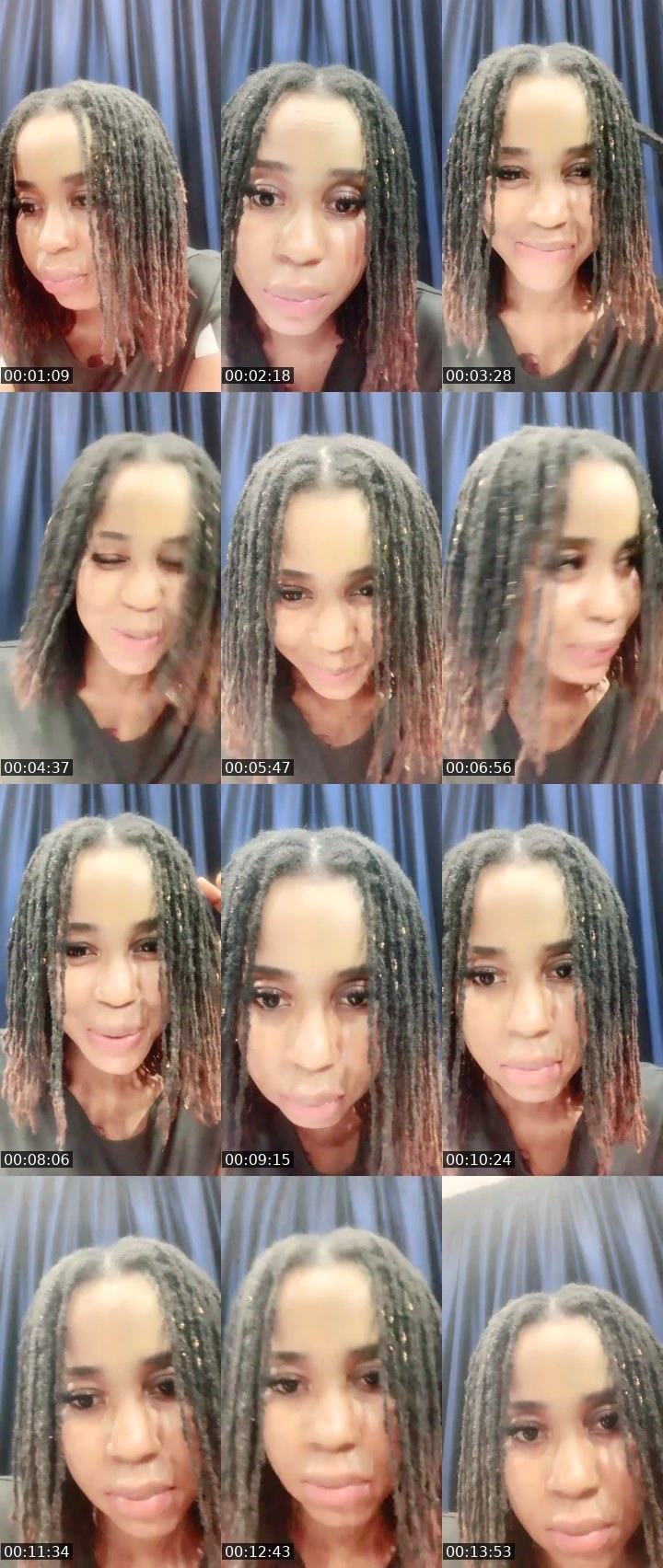 Contact-sheet preview of 🍑Curvy Goddess's Liveme recording