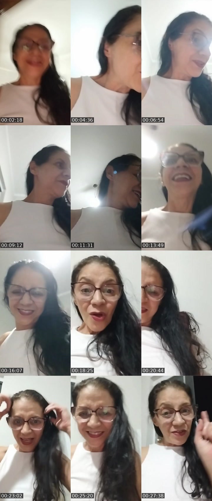 Contact-sheet preview of 12 K😘Elane's Liveme recording